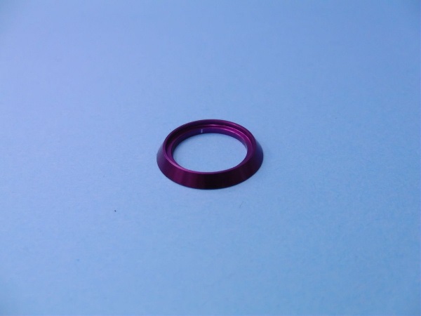 リールシート用スクリュー側専用VFデコレーションリング/D17-VF(パープル)